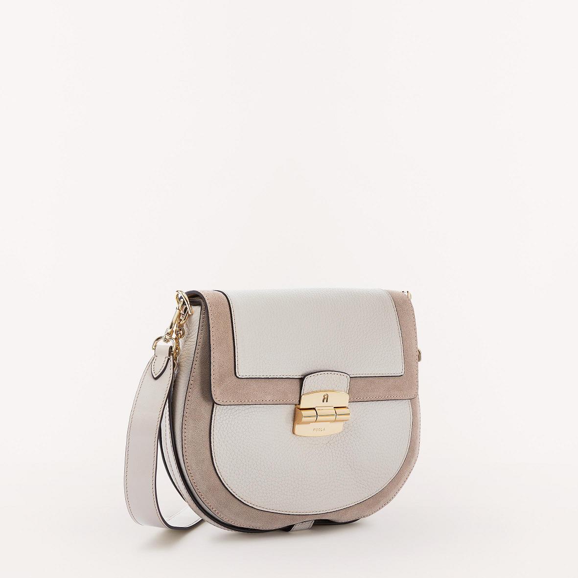 Furla Club 2 Tasker Danmark - Crossbody Dame Beige QVY918462